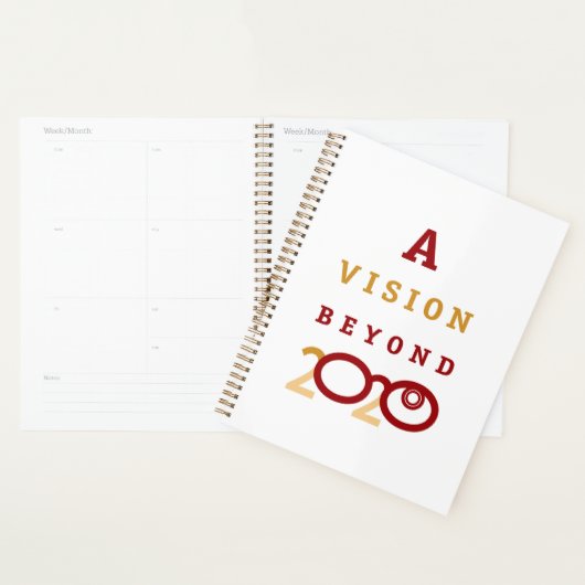 Une vision au-delà du planificateur 2020 (Devant avec enveloppe)