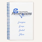 Une voie pour vos pensées Carnet Spiral (Recto)