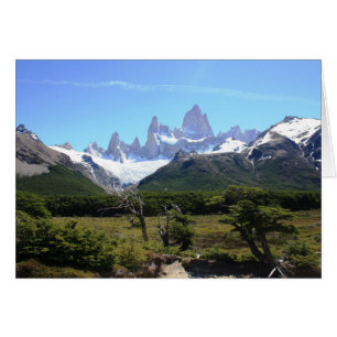 Une vue de bâti Fitz Roy