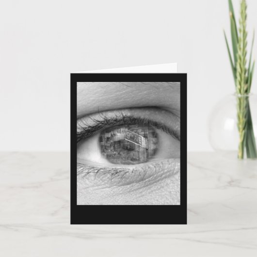 Une vue de neuvième carte d'avenue (Devant)