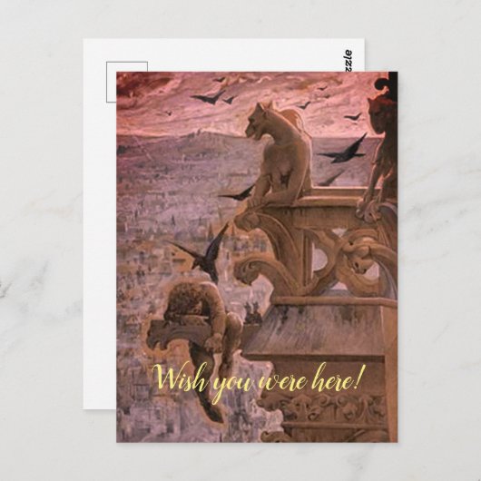 Une vue sur le Hunchback de Notre-Dame à la carte (Devant / Derrière)