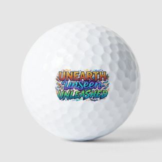 Unearth Unseen Unleashed — T-shirt Golfballen