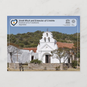 UNESCO - Jesuit Block en Estancias van Córdoba Briefkaart