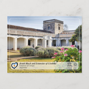UNESCO - Jesuit Block en Estancias van Córdoba Briefkaart