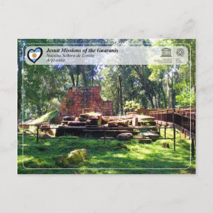 UNESCO - Jezuïetenmissies van de Guarani Briefkaart