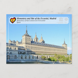 UNESCO - Klooster van San Lorenzo de El Escorial Briefkaart