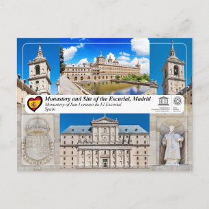 UNESCO - Klooster van San Lorenzo de El Escorial Briefkaart