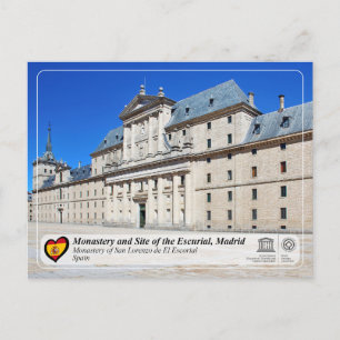 UNESCO - Klooster van San Lorenzo de El Escorial Briefkaart