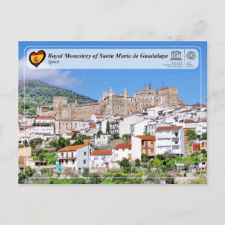 UNESCO - Koninklijk klooster van St María de Guada Briefkaart