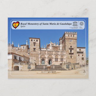 UNESCO - Koninklijk klooster van St María de Guada Briefkaart
