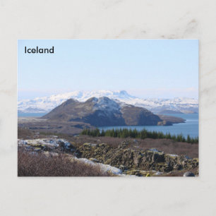 UNESCO-locatie Thingvellir National Park, IJsland Briefkaart
