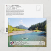 UNESCO - Nationaal park van de Olympische Spelen - Briefkaart (Voorkant / Achterkant)