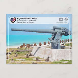 UNESCO - Papahānaumokuākea - Carte postale de l'at