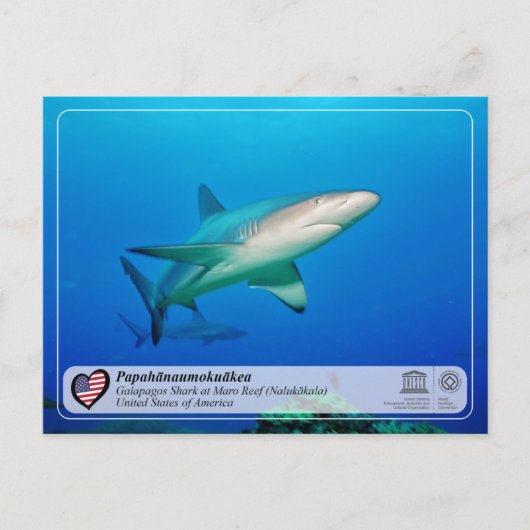 UNESCO - Papahānaumokuākea - Carte postale du réci (Devant)