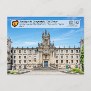 UNESCO UHS - Mosteiro de San Martiño Pinario Briefkaart