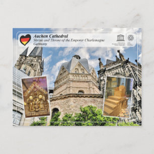 UNESCO WHS - Aachen Cathedral Briefkaart