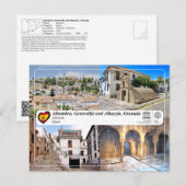 UNESCO WHS - Albayzín, Granada Briefkaart (Voorkant / Achterkant)
