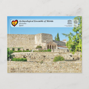 UNESCO WHS - Alcazaba van Mérida Briefkaart