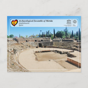 UNESCO WHS - Amphitheater van Mérida Briefkaart
