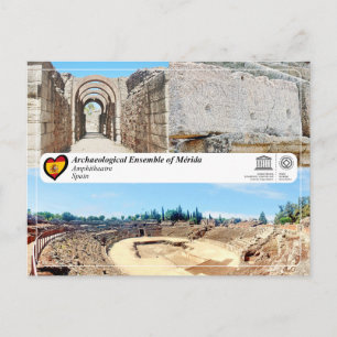 UNESCO WHS - Amphitheater van Mérida Briefkaart
