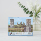UNESCO WHS - Angkor - Angkor Wat Briefkaart (Staand voorkant)
