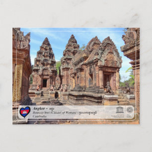 UNESCO WHS - Angkor - Banteay Srei Briefkaart