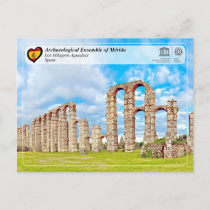 UNESCO WHS - Aqueduct van Los Milagros Briefkaart