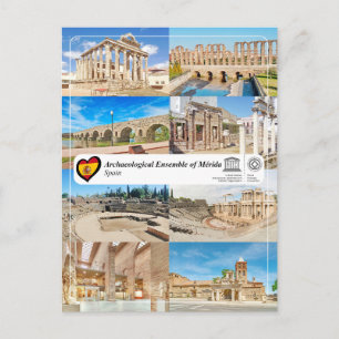 UNESCO WHS - Archeologisch ensemble van Mérida Briefkaart