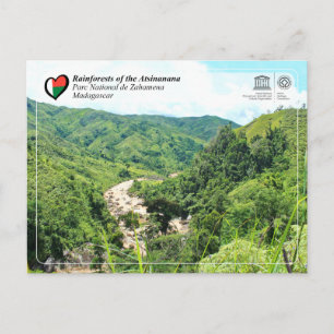 UNESCO WHS - Atsinanana - Nationaal Park Zahamena Briefkaart