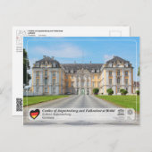 UNESCO WHS - Augustusburg Castle Briefkaart (Voorkant / Achterkant)
