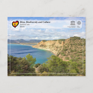 UNESCO WHS - Biodiversiteit van Ibiza/Eivissa Briefkaart