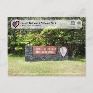 UNESCO WHS - Carte postale du Parc national des vo