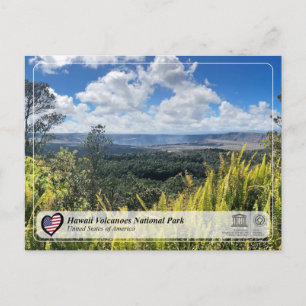 UNESCO WHS - Carte postale du Parc national des vo