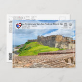 UNESCO WHS - Castillo San Cristóbal Briefkaart (Voorkant / Achterkant)