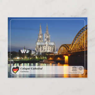 UNESCO WHS - Cathedral van Keulen Briefkaart