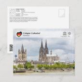 UNESCO WHS - Cathedral van Keulen Briefkaart (Voorkant / Achterkant)
