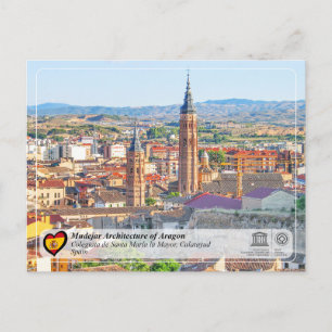 UNESCO WHS - Colegiata de Santa María la Mayor Briefkaart