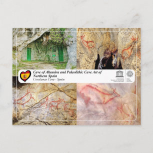 UNESCO WHS - Covalanas-grot / Cueva de Covalanas Briefkaart