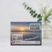 UNESCO WHS - Danish Wadden Zee Briefkaart (Staand voorkant)