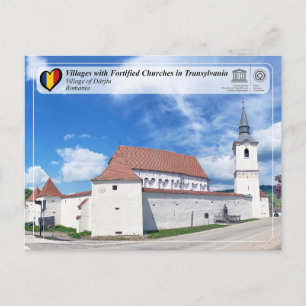 UNESCO WHS - dorp Dârjiu Briefkaart