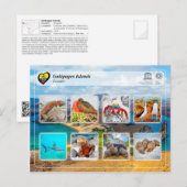 UNESCO WHS - Galápagos Briefkaart (Voorkant / Achterkant)