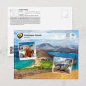 UNESCO WHS - Galápagos Briefkaart (Voorkant / Achterkant)