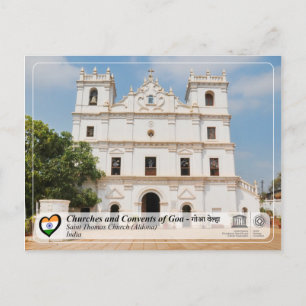UNESCO WHS - Goa - Saint Thomas Church (Aldona) Briefkaart