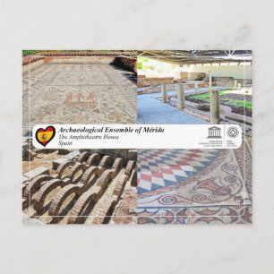UNESCO WHS - Het Huis van het Amphitheater van Mér Briefkaart