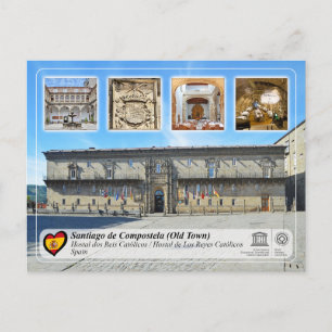 UNESCO WHS - Hostal dos Reis Católicos Briefkaart