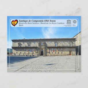 UNESCO WHS - Hostal dos Reis Católicos Briefkaart