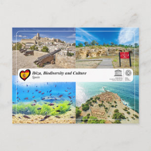 UNESCO WHS - Ibiza, biodiversiteit en cultuur Briefkaart