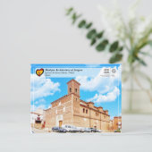 UNESCO WHS - Iglesia de Santa María Briefkaart (Staand voorkant)
