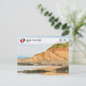 UNESCO WHS - Joggins Fossil Cliffs Briefkaart (Staand voorkant)