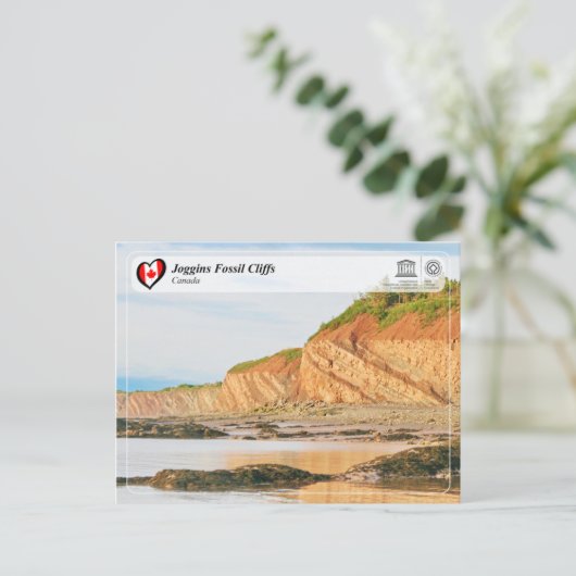 UNESCO WHS - Joggins Fossil Cliffs Briefkaart (Staand voorkant)